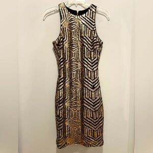 Express sequin cocktail dress